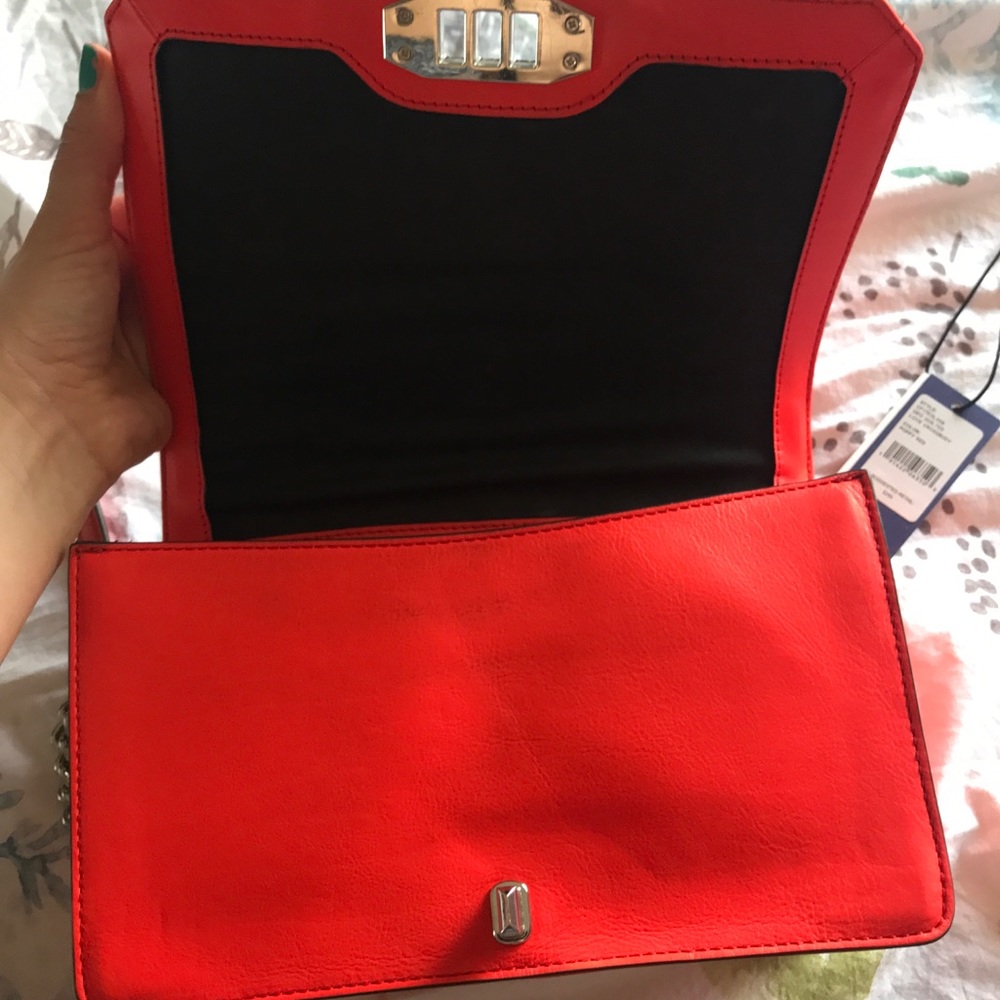 Rebecca Minkoff Geo Quilited Love Poppy Red - Picture 4 of 4